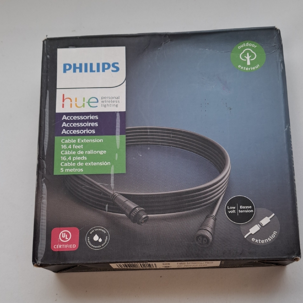 Philips Hue Cable Extension - Black
